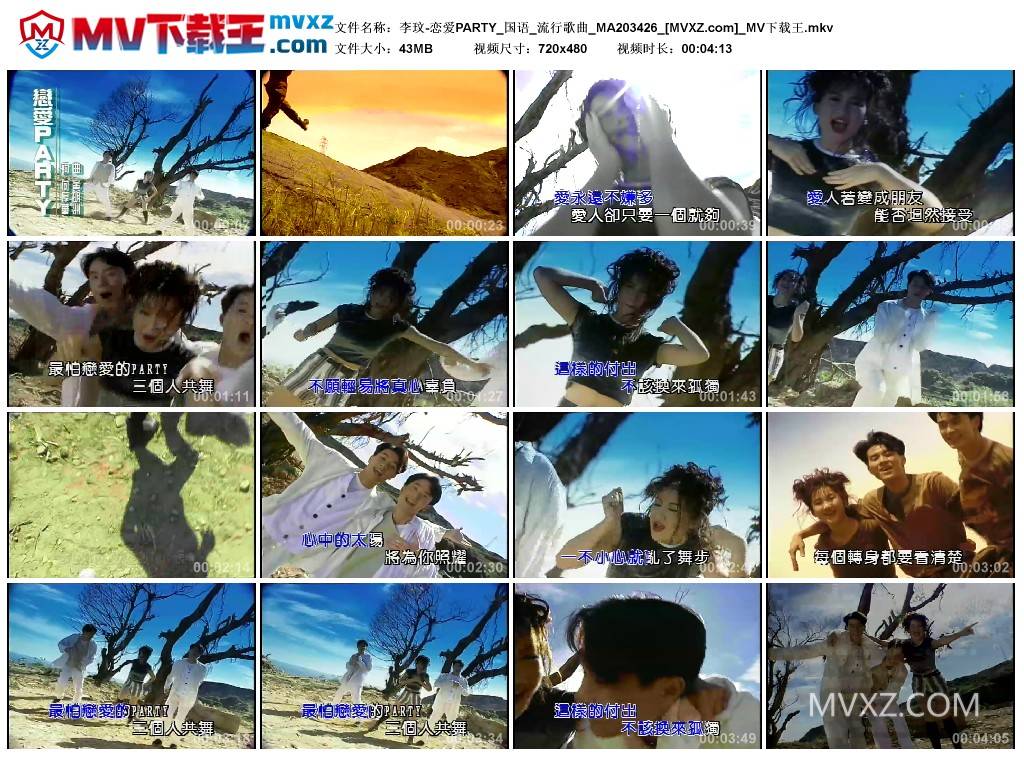 李玟-恋爱PARTY_国语_流行歌曲_MA203426